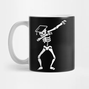 Skeleton Graduate Dab Mug